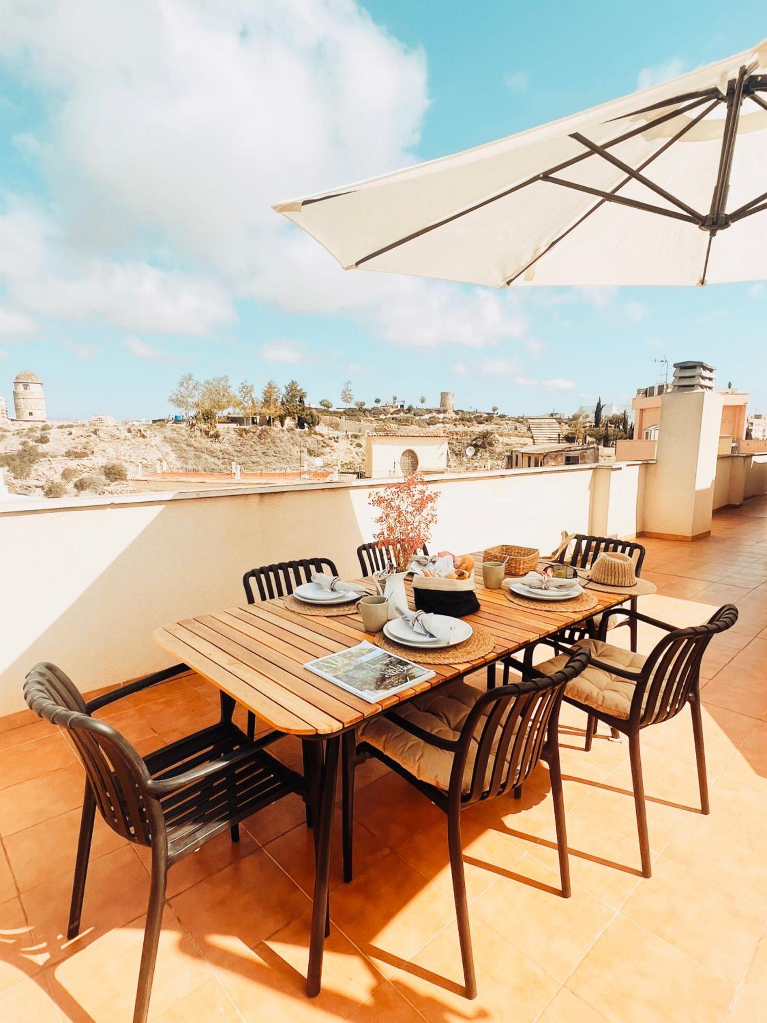Апартаменти Casa Jara- With A Private Terrace 360 Views In Old Town - Free Parking Картахена Екстер'єр фото